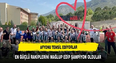 AFYONUN TOPUKLU EFELERİNDEN BÜYÜK BAŞARI
