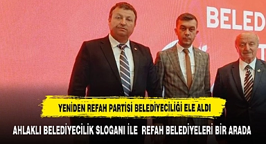 "Ahlaklı belediyecilik" teması ile belediyeciliği  konuştular