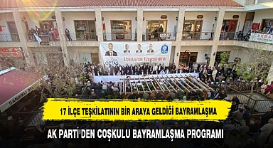 AK PARTİ AFYON TEŞKİLATLARINI BULUŞTURAN BAYRAMLAŞMA