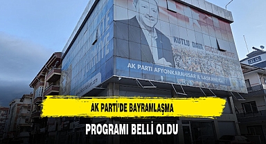 AK Parti'de Bayramlaşma Programı Belli Oldu