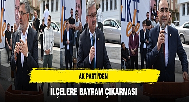 AK Parti'den İlçelere Bayram Çıkarması