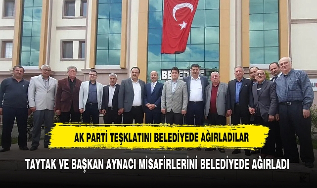 AK PARTİ'DEN MHPLİ BELEDİYE'YE ZİYARET