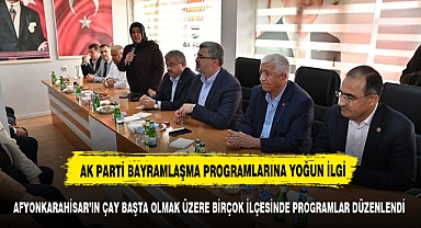 AK Parti Heyeti Afyonkarahisar İlçelerinde Bayramlaştı
