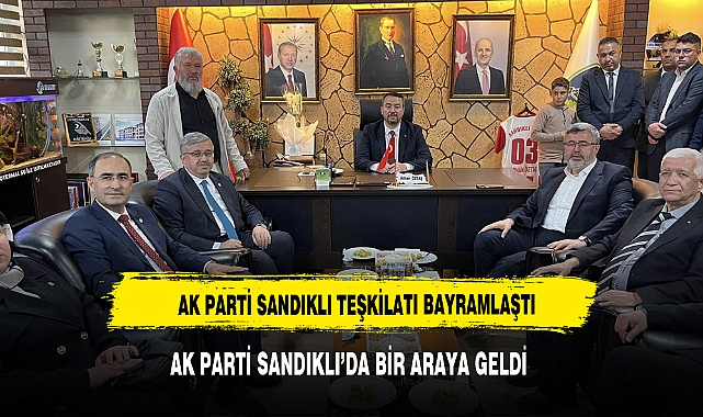 AK Parti Sandıklı Teşkilatı, Sandıklı Belediyesi&#039;nde Bayramlaştı