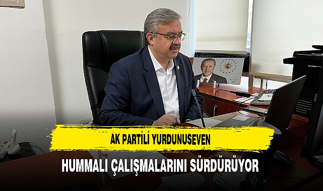AK Partili Yurdunuseven  genel merkezde