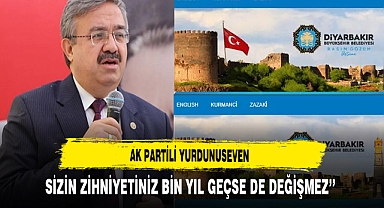 AK Partili Yurdunuseven '' Sizin Zihniyetiniz Bin Yıl Geçse de Değişmez''