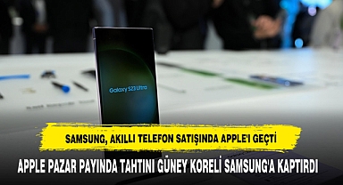 Apple Pazar Payında Tahtını Güney Koreli Samsung'a Kaptırdı