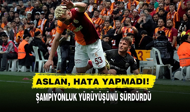 ASLAN, HATA YAPMADI!