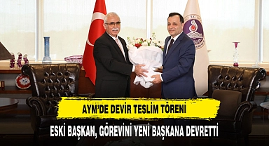 AYM’de Devir Teslim Töreni
