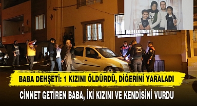 Baba Dehşeti: 1 Kızını Öldürdü, Diğerini Yaraladı
