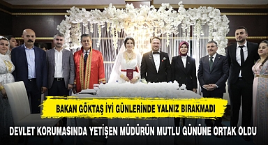 BAKAN GÖKTAŞ ÇOCUKLARI İYİ GÜNLERİNDE YALNIZ BIRAKMADI