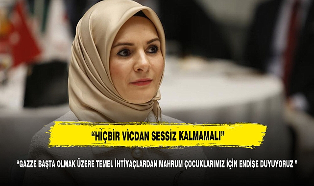Bakan Göktaş "Hiçbir vicdan sessiz kalmamalı!"