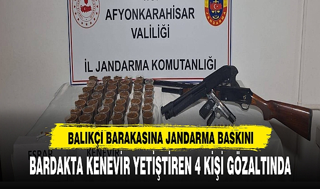 BALIKÇI BARAKASINA JANDARMA BASKINI