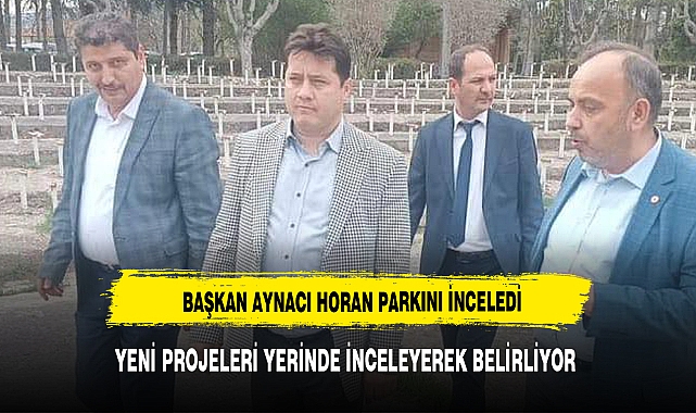 BAŞKAN AYNACI BAYRAMDA&#039;DA ÇALIŞMALARINA HIZ KESMEDEN DEVAM EDİYOR