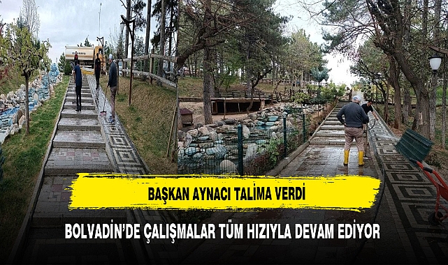 BAŞKAN AYNACI  HORASAN PARKININ ÇEHRESİNİ DEĞİŞTİRİYOR