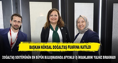 Başkan Köksal Marble İzmir Uluslararası Doğaltaş ve Teknolojileri Fuarı’na katıldı