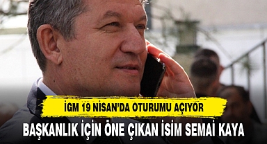 BAŞKANLIK İÇİN ÖNE ÇIKAN İSİM SEMAİ KAYA