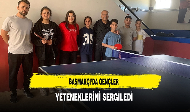 Başmakçı'da Gençler Yeteneklerini Sergiledi
