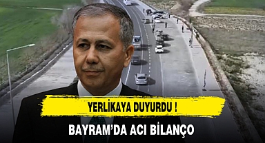 BAYRAM'DA ACI BİLANÇO