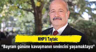 “Bayram gününe kavuşmanın sevincini yaşamaktayız”