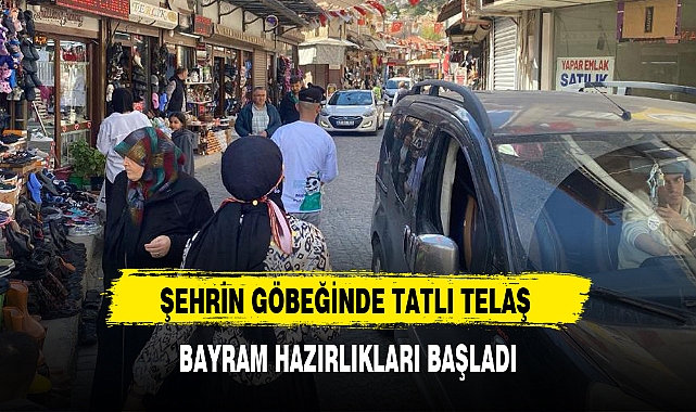 BAYRAM HAZIRLIKLARI BAŞLADI