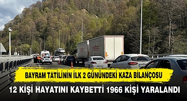 Bayram Tatilinin İlk 2 Günündeki Kaza Bilançosu
