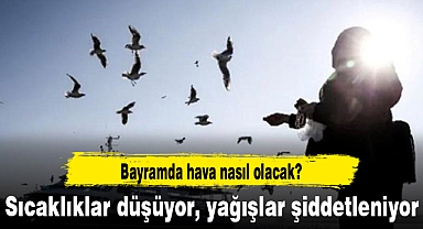 Bayramda hava nasıl olacak? Sıcaklıklar düşüyor, yağışlar şiddetleniyor