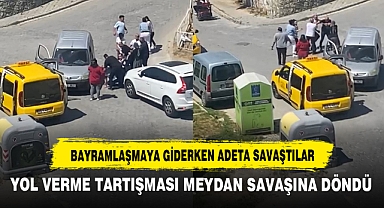 Bayramlaşmaya Giderken Adeta Savaştılar