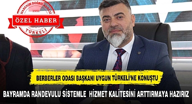BERBERLER ODASI BAŞKANI UYGUN TÜRKELİ’NE KONUŞTU