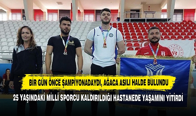 Bir Gün Önce Şampiyonadaydı, Ağaca Asılı Halde Bulundu