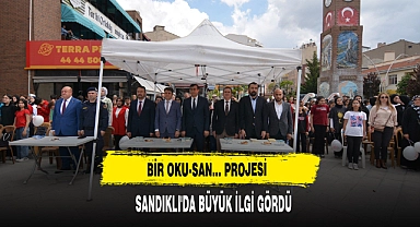 Bir Oku-San... Projesi Sandıklı'da Büyük İlgi Gördü