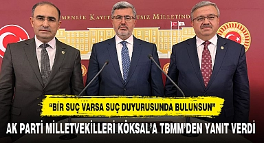 "BİR SUÇ VARSA SUÇ DUYURUSUNDA BULUNSUN"