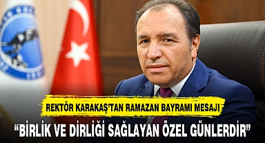 "BİRLİK VE DİRLİĞİ SAĞLAYAN ÖZEL GÜNLERDİR"