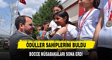 BOCCE MÜSABAKALARI SONA ERDİ