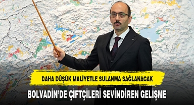 BOLVADİN'DE ÇİFTÇİLERİ SEVİNDİREN GELİŞME