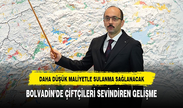 BOLVADİN'DE ÇİFTÇİLERİ SEVİNDİREN GELİŞME