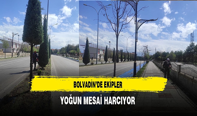 Bolvadin'de Ekipler Yoğun Mesai Harcıyor