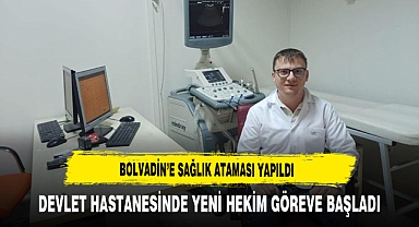 Bolvadin'e Sağlık Ataması Yapıldı Yeni Hekim Göreve Başladı