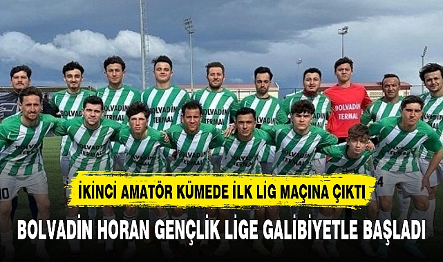 BOLVADİN HORAN GENÇLİK LİGE GALİBİYETLE BAŞLADI