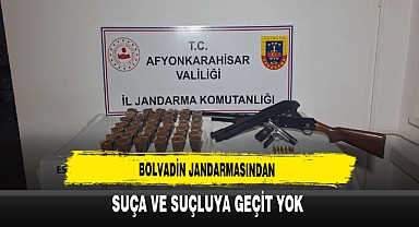 Bolvadin Jandarmasından Suça ve Suçluya Geçit Yok