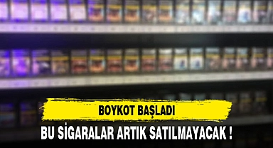 BU SİGARALAR ARTIK SATILMAYACAK !