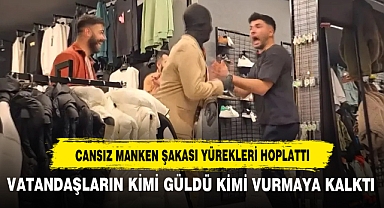 Cansız Manken Şakası Yürekleri Hoplattı