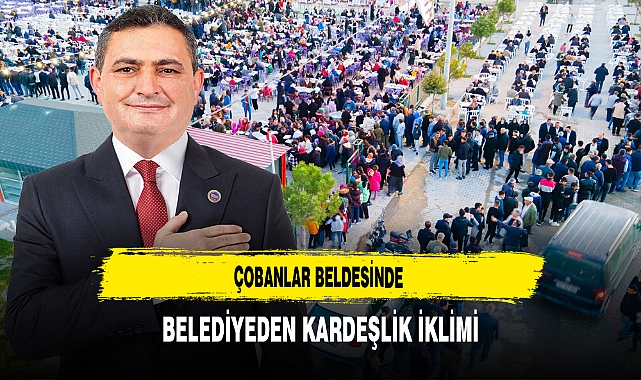 Çobanlar Beldesinde Belediyeden Kardeşlik İklimi