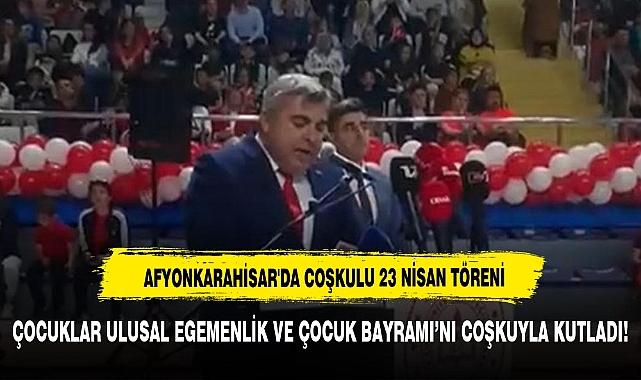 ÇOCUKLAR ULUSAL EGEMENLİK VE ÇOCUK BAYRAMI'NI COŞKUYLA KUTLADI!