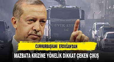 Cumhurbaşkanı Erdoğan'dan Mazbata Krizine Yönelik Dikkat Çeken Çıkış
