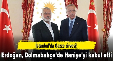 Cumhurbaşkanı Erdoğan, Hamas Siyasi Büro Başkanı İsmail Heniyye ile görüştü
