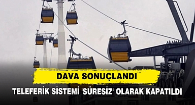 Dava Sonuçlandı: Teleferik Sistemi 'Süresiz' Olarak Kapatıldı