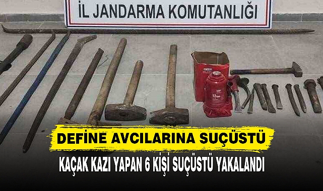 DEFİNE AVCILARINA SUÇÜSTÜ