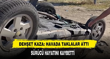 Dehşet Kaza: Havada Taklalar Attı