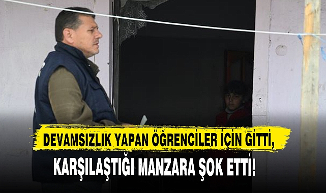 Devamsızlık Yapan Öğrenciler İçin Gitti, Karşılaştığı Manzara Şok Etti!